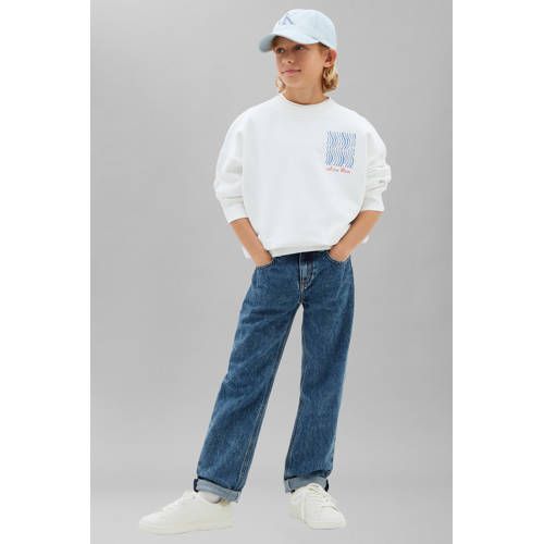 Calvin Klein straight leg jeans - mediumblauw