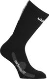 Uhlsport Tube It Trainingssokken - Zwart / Wit | Maat: 28-32