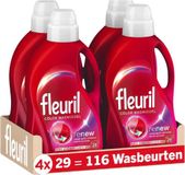 Fleuril Color - Vloeibaar Wasmiddel - Gekleurde was - Voordeelverpakking - 4x29 Wasbeurten