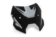Puig 22710N Naked New Generation Sport en aerodynamische 3 mm acryl sportconstructie met verhoogd ontwerp voor betere bescherming en een breed zicht, zwart