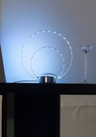 Woonexpress tafellamp MELINA - Transparant