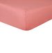 Sleepdown 100% puur katoen diep hoeslaken warm, gezellig ademend superzacht beddengoed 32 cm extra diepe zakken - donkerroze - tweepersoons