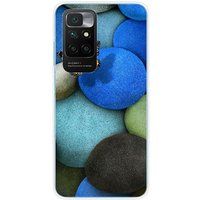 Xiaomi Siliconen hoesje compatibel met Xiaomi Redmi 10 Blue Pebble Butterfly
