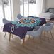 Bonamaison Tafelkleed, Anti-Mold, Sneldrogend, Waterdicht, 100% Polyester Tafellaken, 140cm x 200cm - Ontworpen en Vervaardigd in Turkije