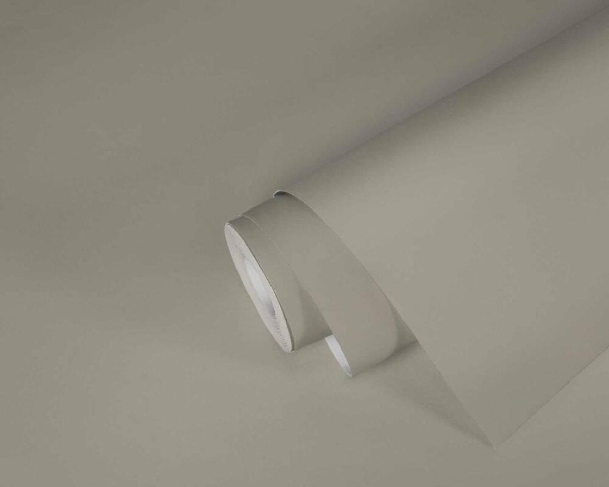 A.S. Création UNI BEHANG - Beige Grijs - AS Creation New Life - Vinyl - EAN: 4051315461372