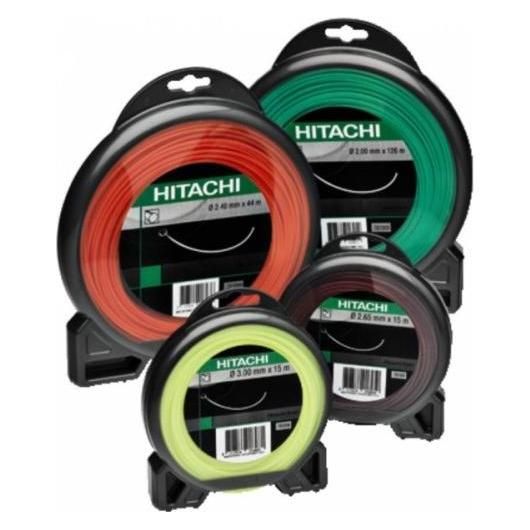 Hitachi Nylon draad, 63 m (Grastrimmer, Trimmerdraad + draadspoel)