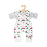 Heless Poppenkledingset Pinguïn Wit/grijs 2-delig