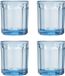 Serax Fish & Fish By Paola Navone Verres 22cl Set Van 4 Bleu