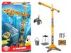 DICKIE 203729025 Titan Radio Control kraan 150 cm, 360° draaibaar, omhoog en omlaag met licht en USB, inclusief accessoires, bouwspeelgoed, vanaf 3 jaar