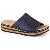 Rieker Dames Pantoletten Slipper 62905-14 Blauw