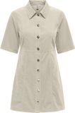 ONLY - ONLAIME 2/4 SHORT CORD BUTTON DRESS PNT - Meisjes - Mini jurken