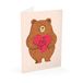 Grupo Erik Erik Editores Wenskaart Teddy Love, uniek