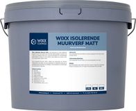 Wixx Isolerende Muurverf Matt - 5L - RAL 9003 | Signaalwit