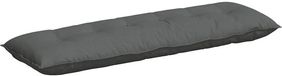 vidaXL Coussin de dossier Anthracite 160 x 19 x 50 cm Tissu