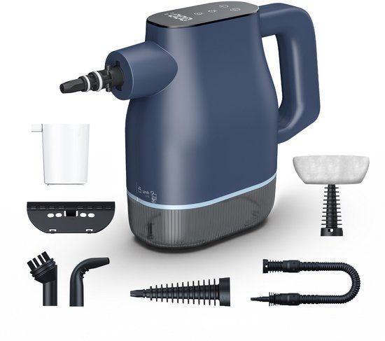 Samako AirSteam S1 Handstoomreiniger - 1350W - 9 Accessoires - Kinderslot