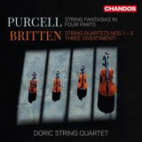PIAS Nederland Doric String Quartet - Britten: String Fantasias In Four Parts, String Quartets Nos 1-3, Three Divertimenti (2 CD)