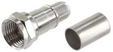 Telegärtner 100025625 F-connector prise, droit 75 Ω 1 pièce(s)