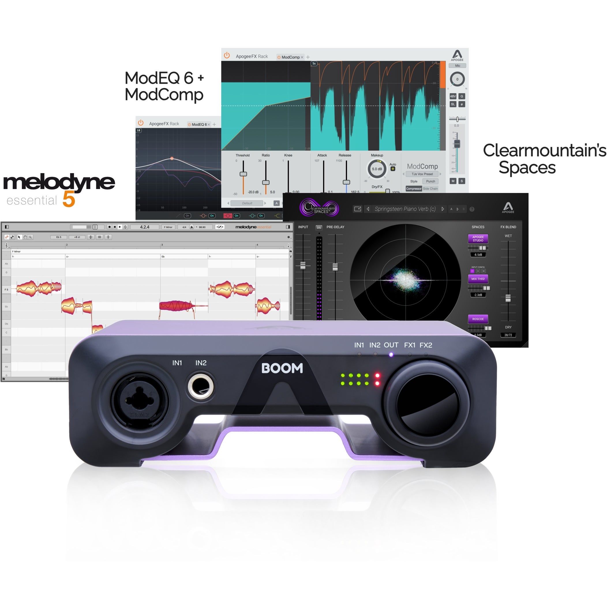 Apogee BOOM 2x2 USB-C Audio Interface