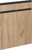 Vicco R-Line Keukenfront – 59.6 x 70.8 cm meubelfront voor de lade-onderkast Krachtige eik goud