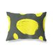 BonaMaison Neon Geel-Rook Decoratieve Kussensloop, Kussenhoezen Bank, Decoratieve Kussenhoesjes, Kussensloop; Sofa, Slaapkamer, Kantoor, Auto 45x60 Cm - Ontworpen en vervaardigd in Turkije
