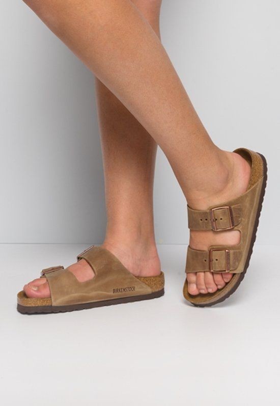 Birkenstock Arizona slippers bruin - 4040714888934