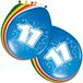 Folat Bv 11 jaar verjaardag feest ballonnen - 8x stuks - feestartikelen leeftijd - versiering - mix kleuren