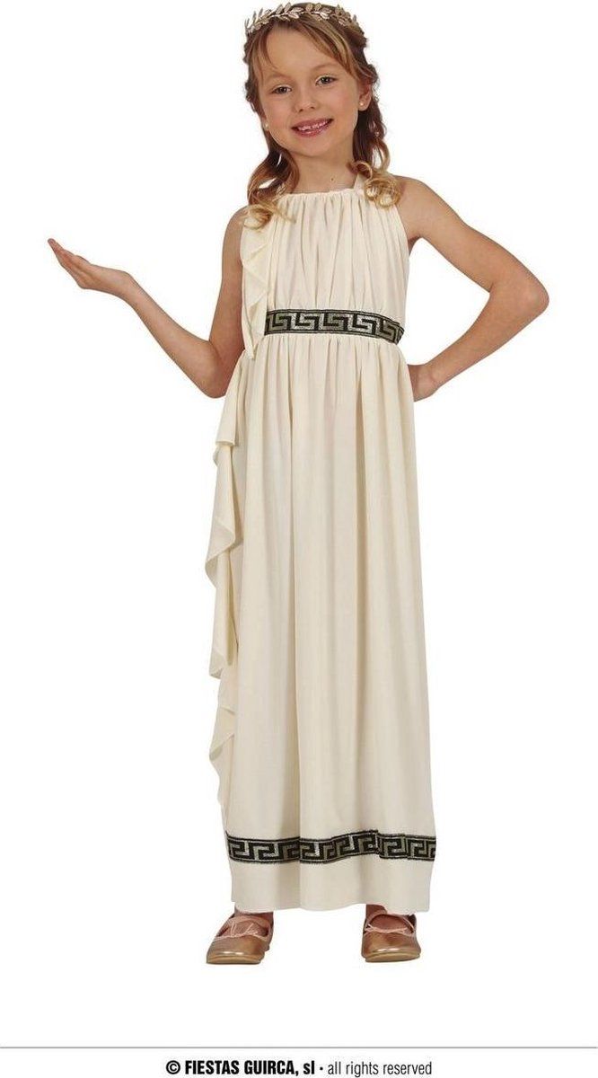 Fiestas Guirca Romeins Meisjes Verkleedjurk - Beige - Maat 116