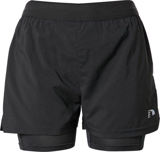 Newline Core 2in1 Short Dames - Zwart - Maat M