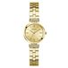 Guess Array GW0762L2 Horloge - Staal - Goudkleurig - Ø 28 mm