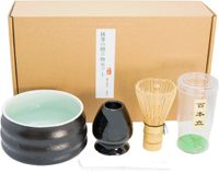 Cupplement Matcha Set Zwart Starterkit 3-delig