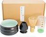 Cupplement Matcha Set Noir Kit de démarrage 3 pièces