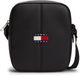 Tommy Hilfiger Crossbodytas Unisex Polyurethaan Zwart