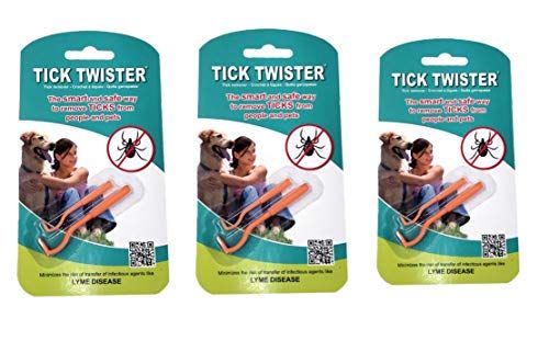 Tick Twister 00100-O Triple - Tekenverwijderaar - Oranje - 3 Sets