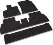 Kovvar Just Carpets B.V. Automatten Peugeot Rifter 2018-heden 4-delig Zwart Velours/Polyester Luxury Clips