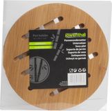 Lowenthal 2.0 Ronde pannen onderzetter van bamboe 18 cm