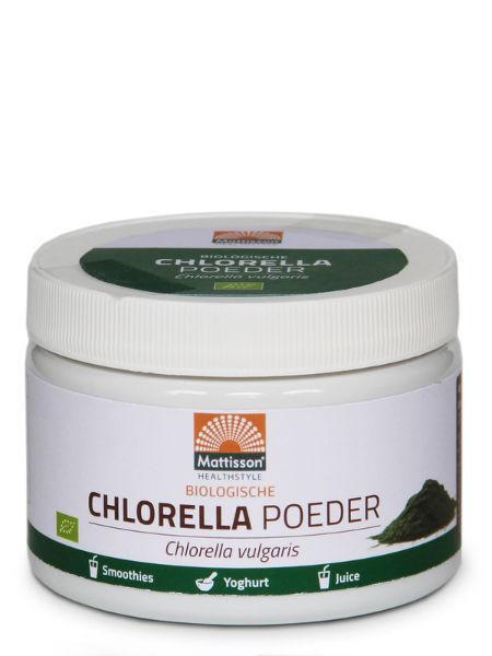 Mattisson Absolute Chlorella Poeder Raw 125gr