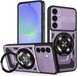Techsuit RuggedCam Back Cover for Samsung Galaxy A36/A56 - MagSafe Compatible - Purple