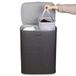 Jubbly® Panier à linge avec couvercle - Trieur de linge - 2 compartiments - Pliable - 50 litres - Gris