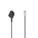 Hama 00201114 telefoonkabel 10 m Zwart