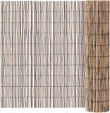 vidaXL Tuinscherm 300x90 cm riet