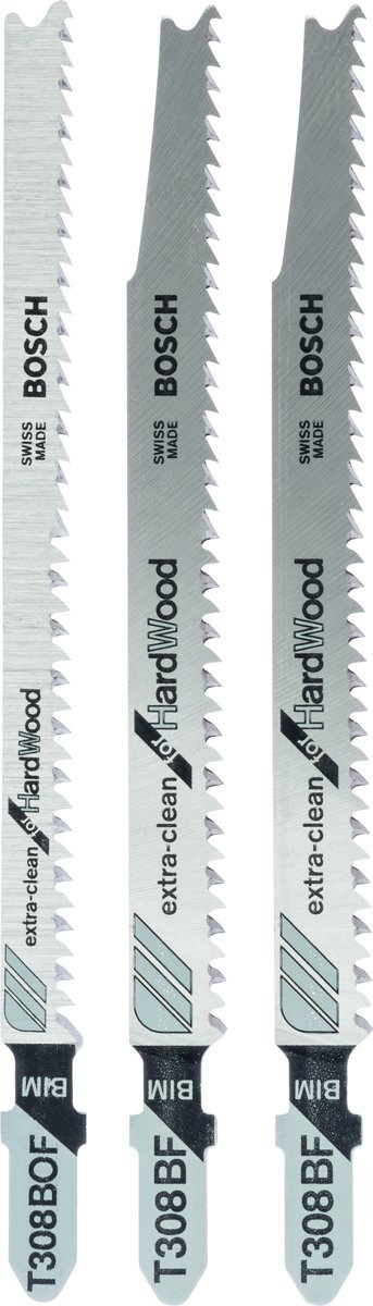 Bosch Bosch - 3-delige decoupeerzaagbladenset T 308 BF; T 308 BOF