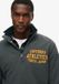 Superdry Track & Field trui met halve rits en afbeelding - Heren - Truien