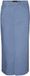 VERO MODA Longue Jupe en jean Femme Bleu
