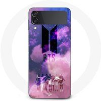 Samsung Galaxy Z Flip4 Hoesje bts kpop muziekgroep logo