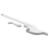 Prime-Line H 3709 9" Wit Diecast Openslaande Operator Rechterhand Teardrop Type