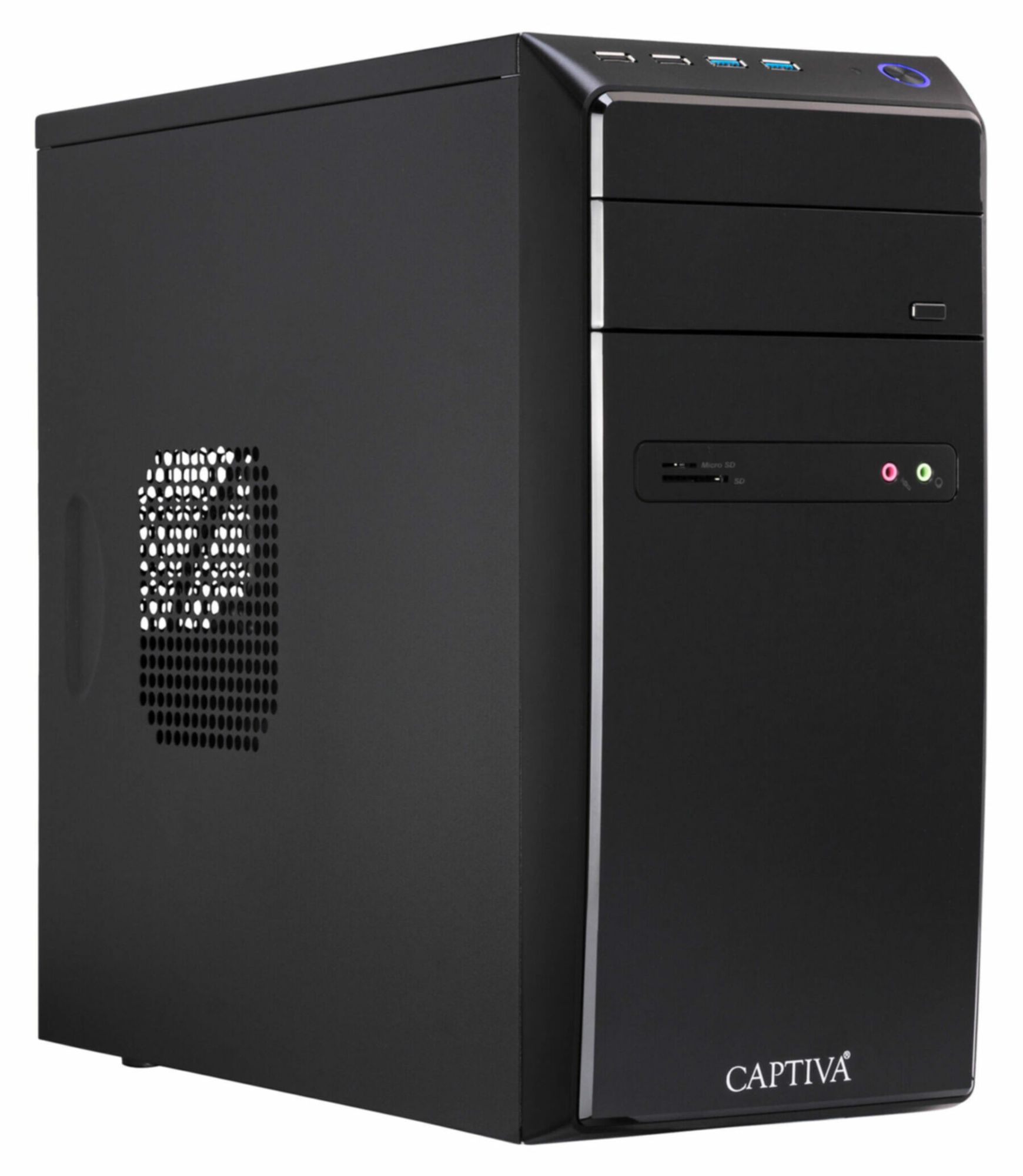 CAPTIVA Power Starter R64-120 PC - AMD Ryzen 5 5600G - 16GB RAM - 500GB SSD - Windows 11 Home