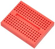 Delock Mini Breadboard met 170 insteekpunten / rood