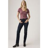 Levi's 724™ High Rise Straight Jeans Taille: W29L32 | Pantalons Droits Outlet | Femmes | Bleu
