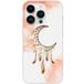 Apple iPhone 14 Pro Dreamcatcher Lune Bedrukt Siliconen Hoesje