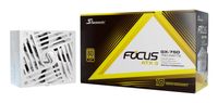 Seasonic Focus GX 750W ATX 3.1 80 Plus Gold Volledig Modulair Wit
